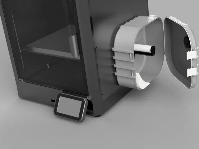 Side mount dry box for Elegoo Centauri Carbon with hygrometer