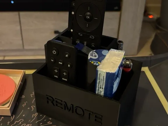 Boîte de rangement pour télécommandes