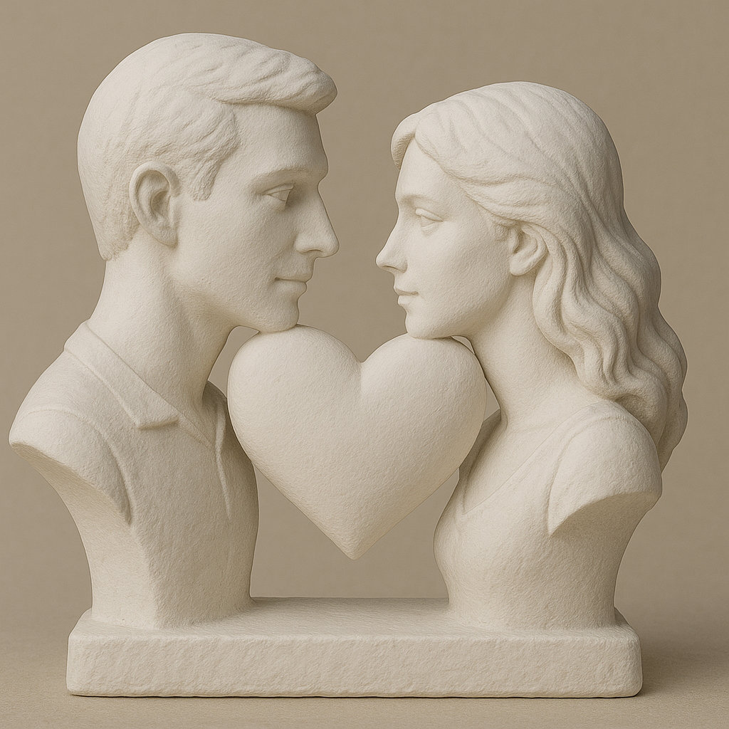 Heart of Love – Paintable Figure