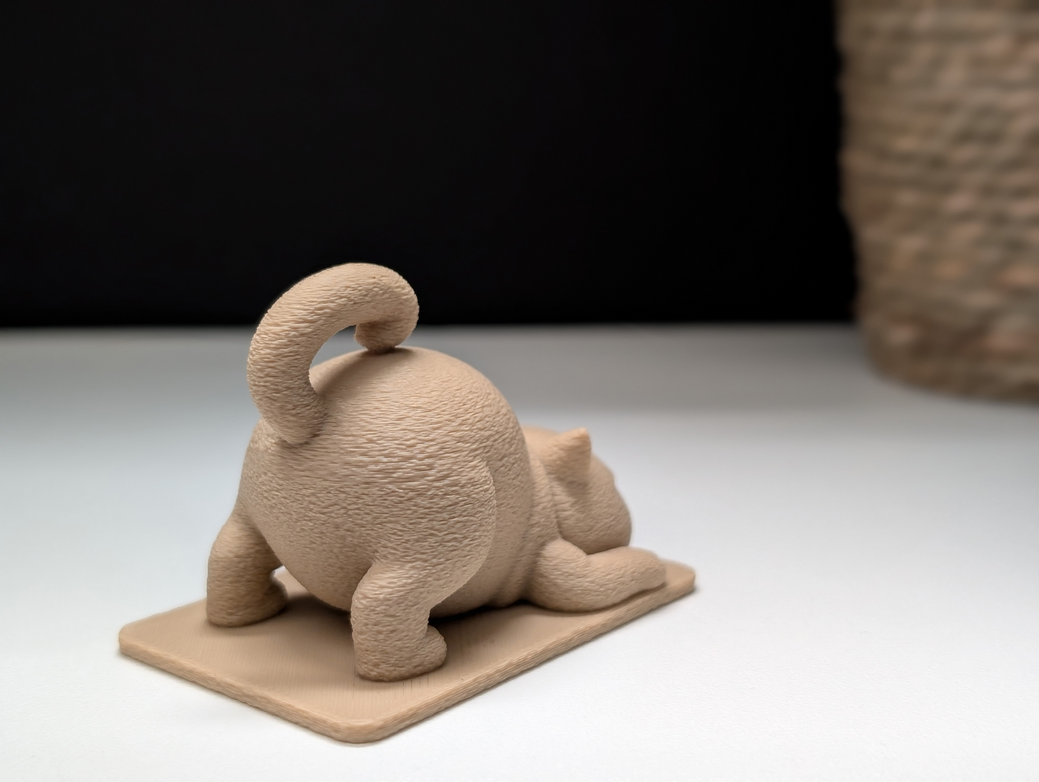 Miniatura 6 do modelo 3D Grumpy Cat Does Yoga