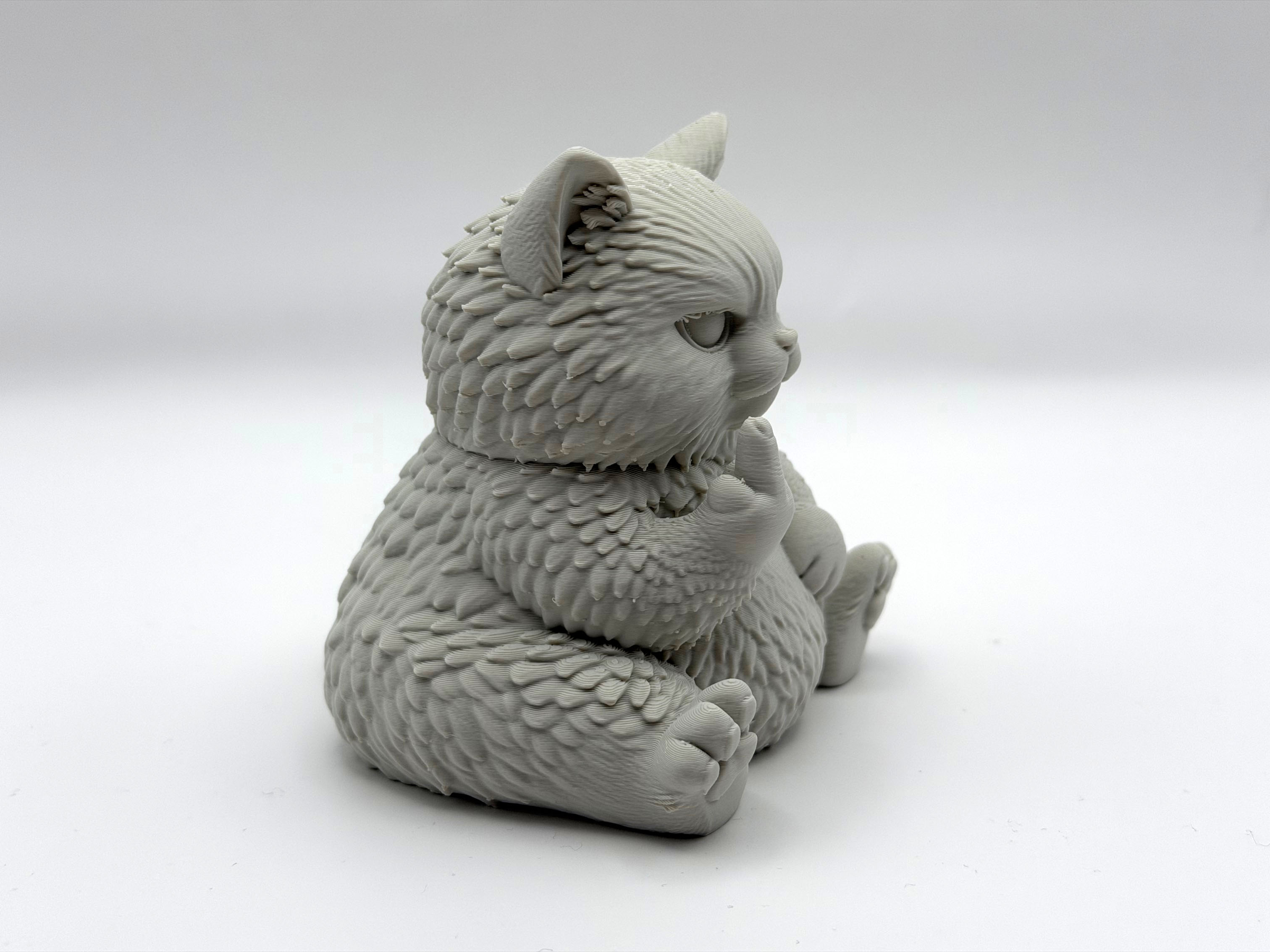 Grumpy Fluff Kitten — miniatura 5