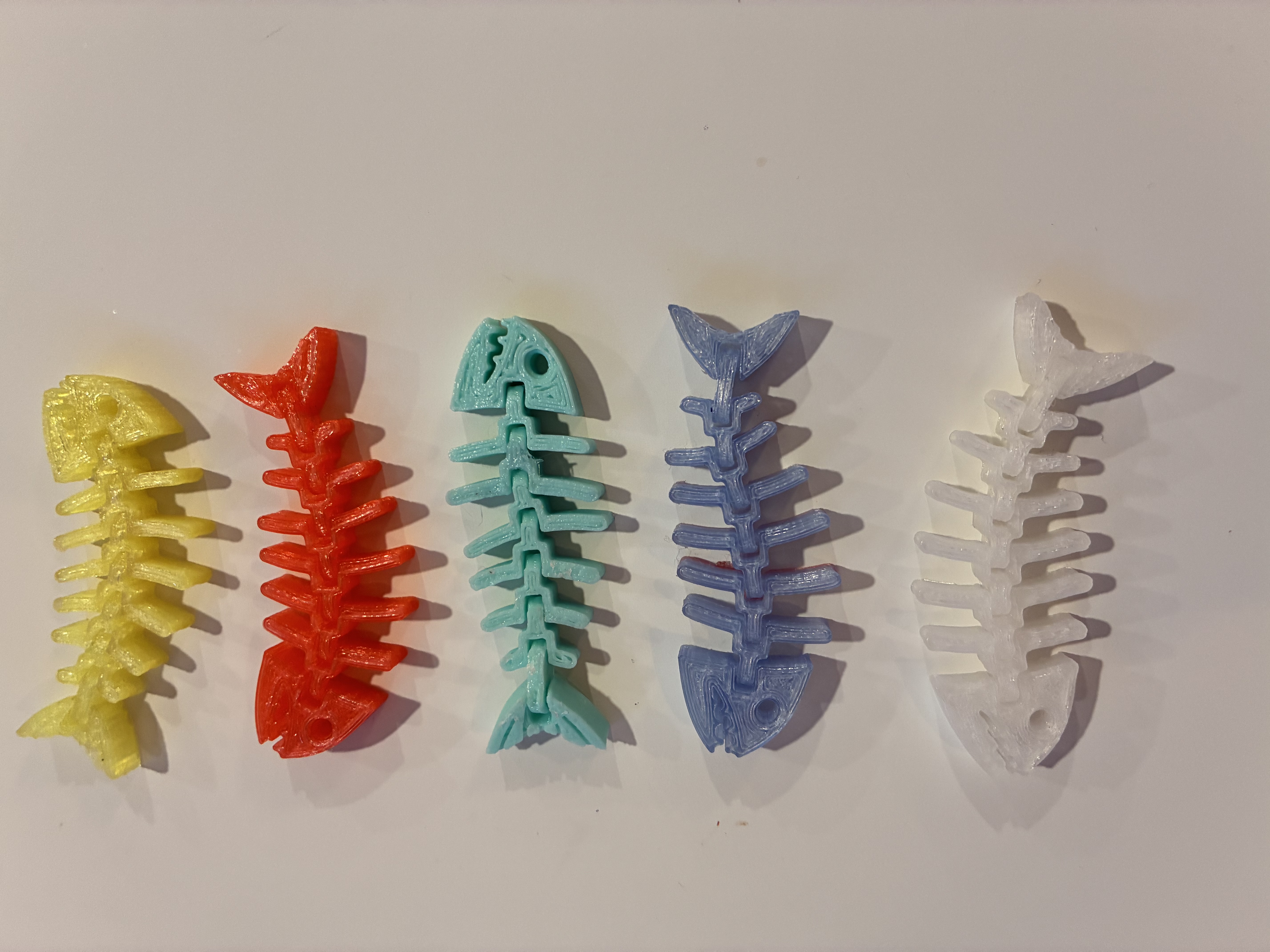 Miniatura 3 do modelo 3D Skeleton Fish (Articulated)