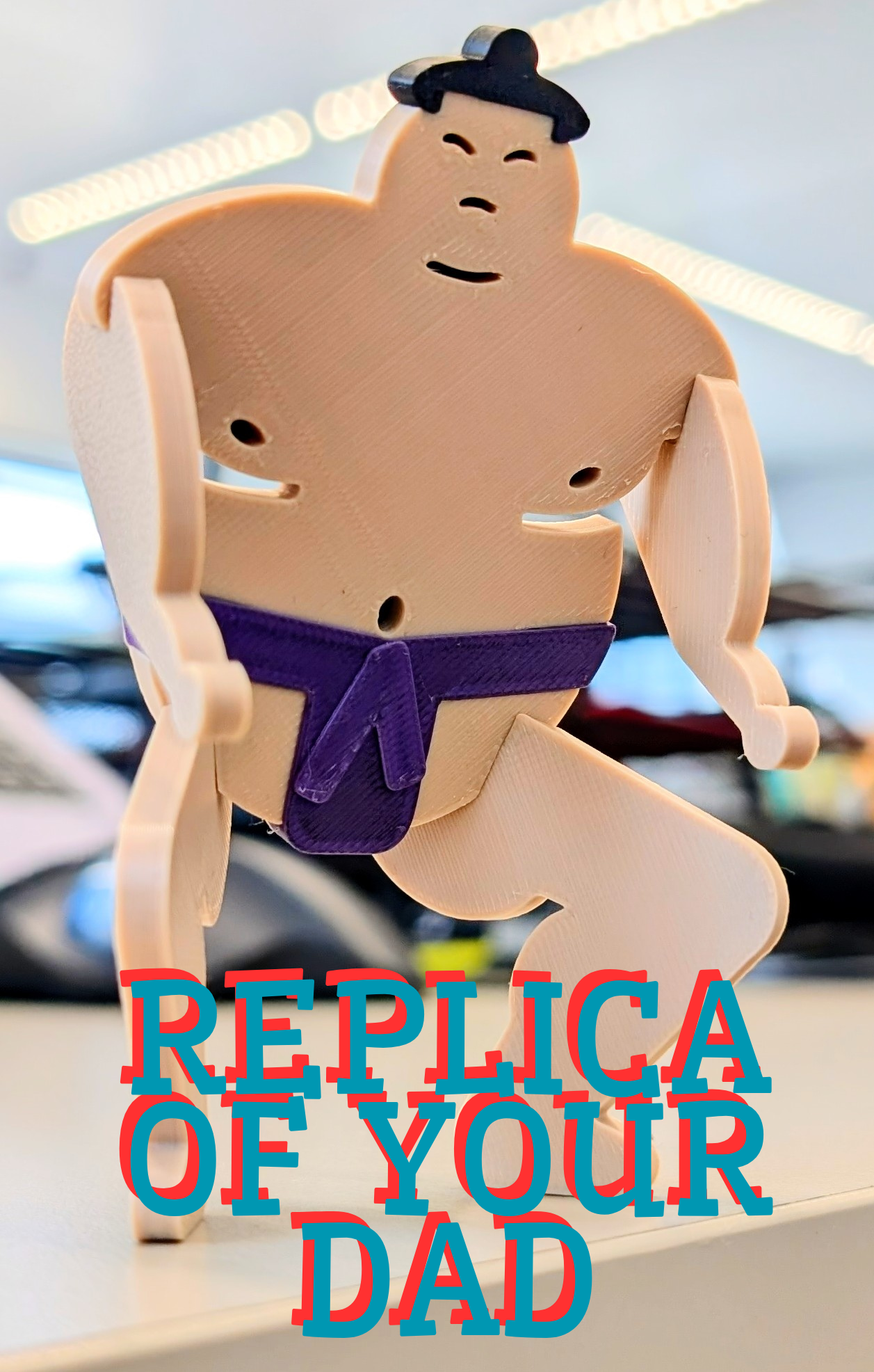 Thicc sumo wrestler flat-pack