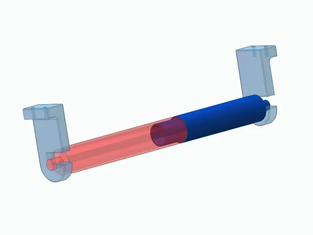 Küchenrollenhalter zum Schrauben oder Kleben