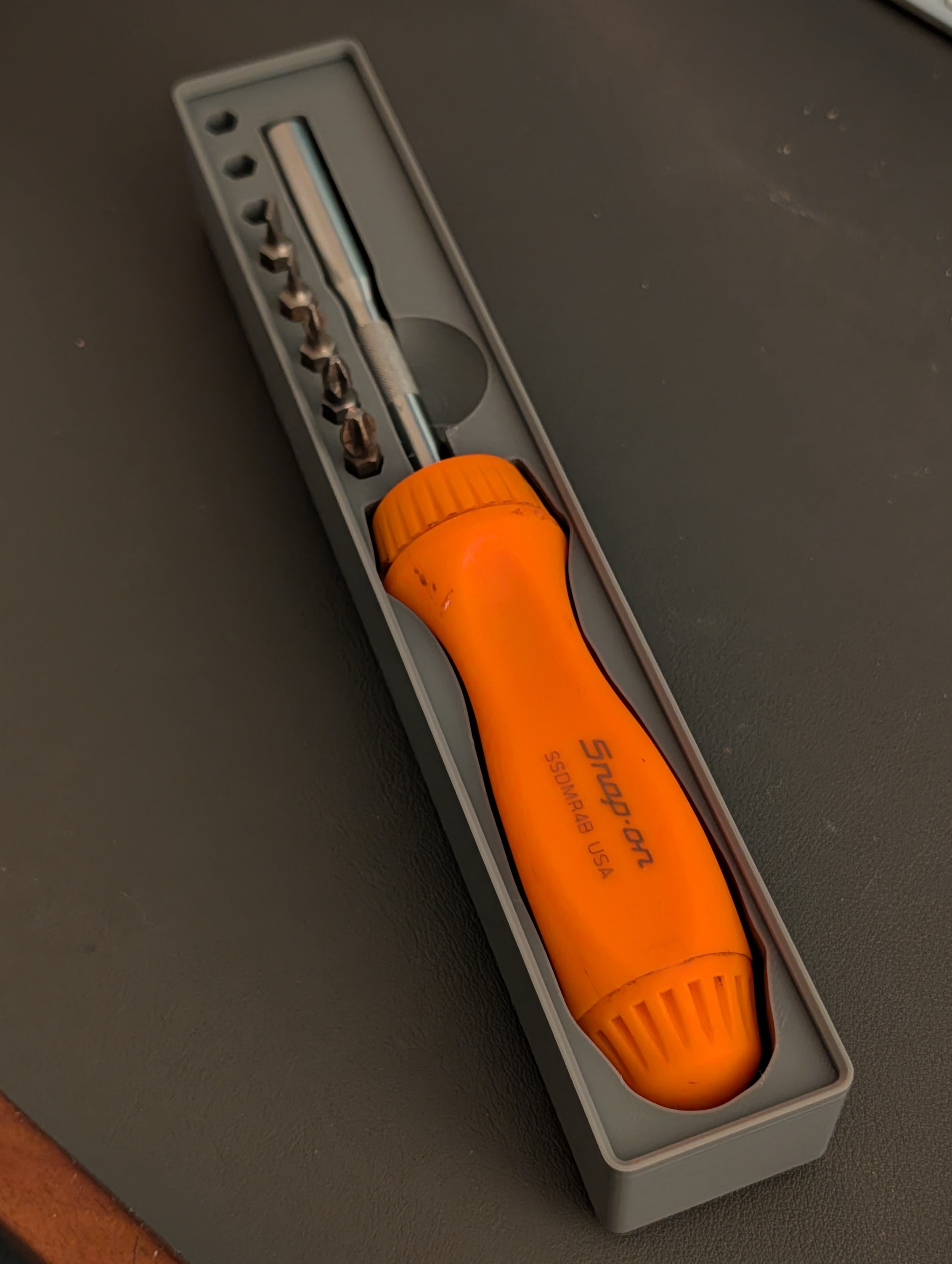 Snap-On SSDMR4B Screwdriver Gridfinity Holder