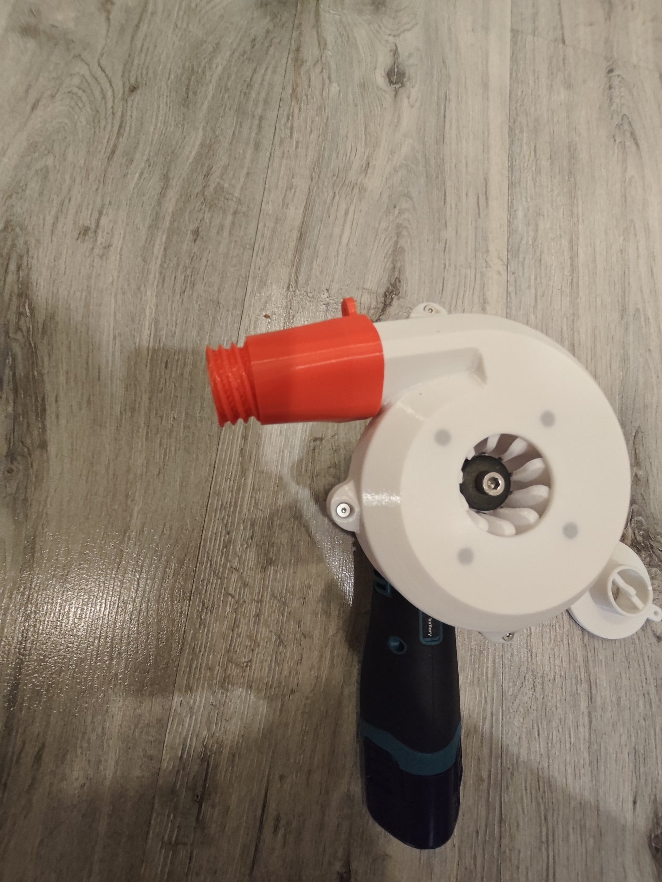 Miniatura 9 do modelo 3D Air pump from small angle grinder