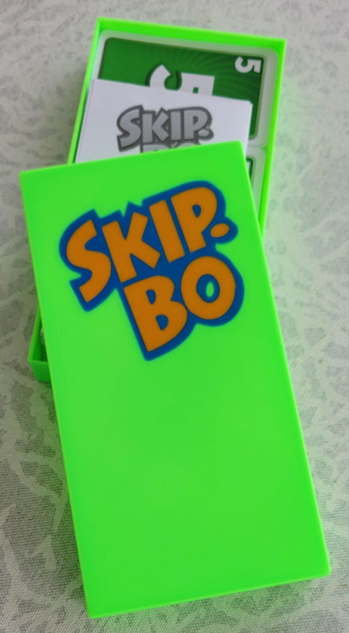 Boite pour jeu Skipbo - Box for Skipbo game