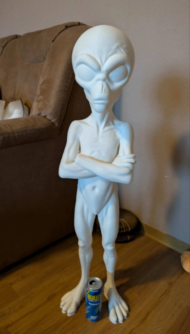 life-size alien