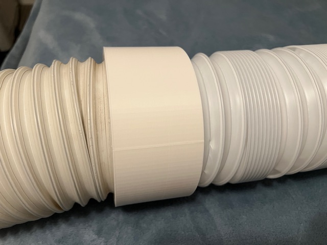 5 inch Air conditioner exhaust hose coupler