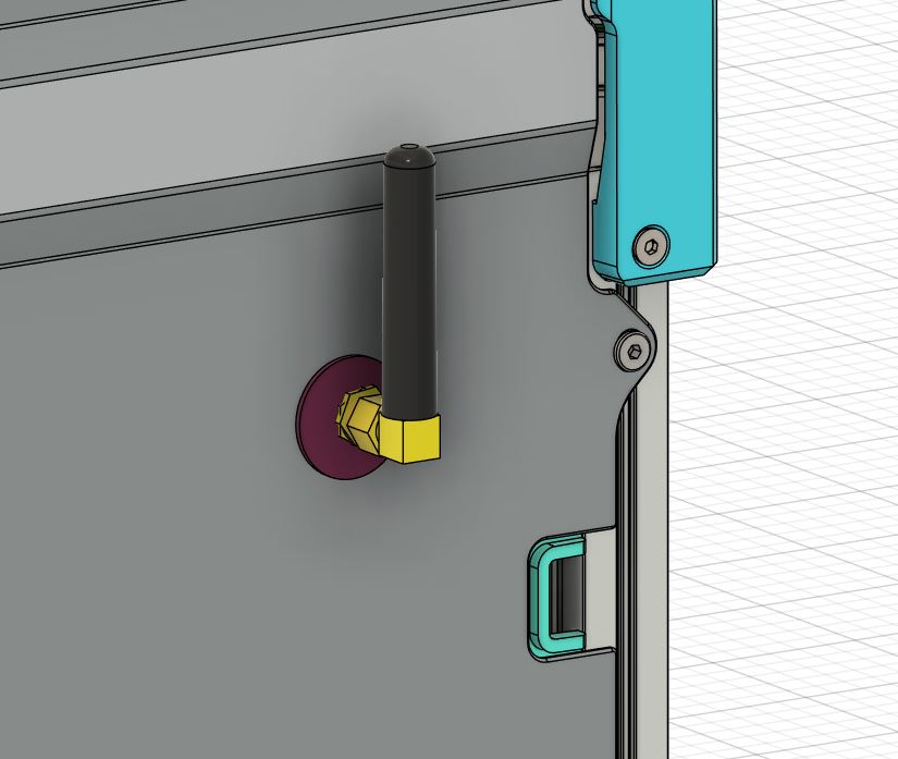 PB Design - Seal Collection - External sealings for Sovol Zero chamber - WLAN Antenna
