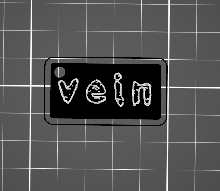 Vein.fm keychain