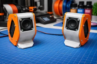Compact Portable 3D Printed Speaker