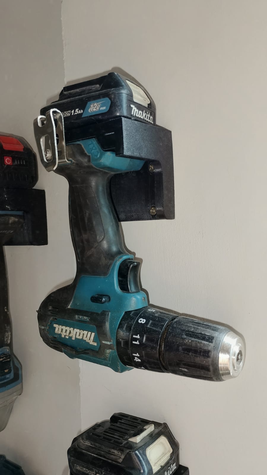 Top-Down Holder for Makita 12v cxt Power-Tools