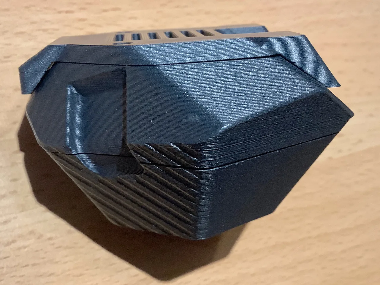 Core One Buddy3D Camera lid remixed to improve view of printbed by