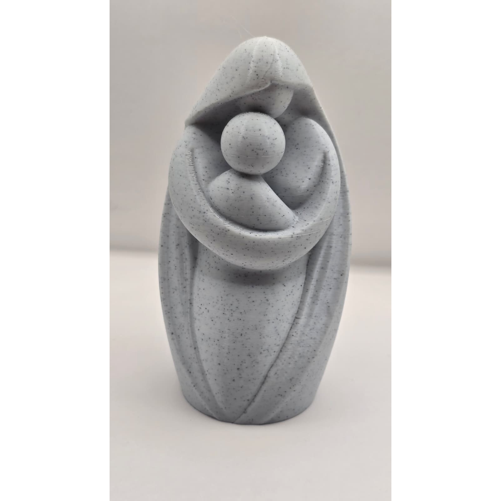 Mother and Child Embrace Sculpture