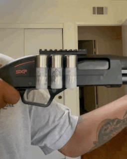 Winchester SXP Defender Picatinny Rail/12ga Shell Side Saddle