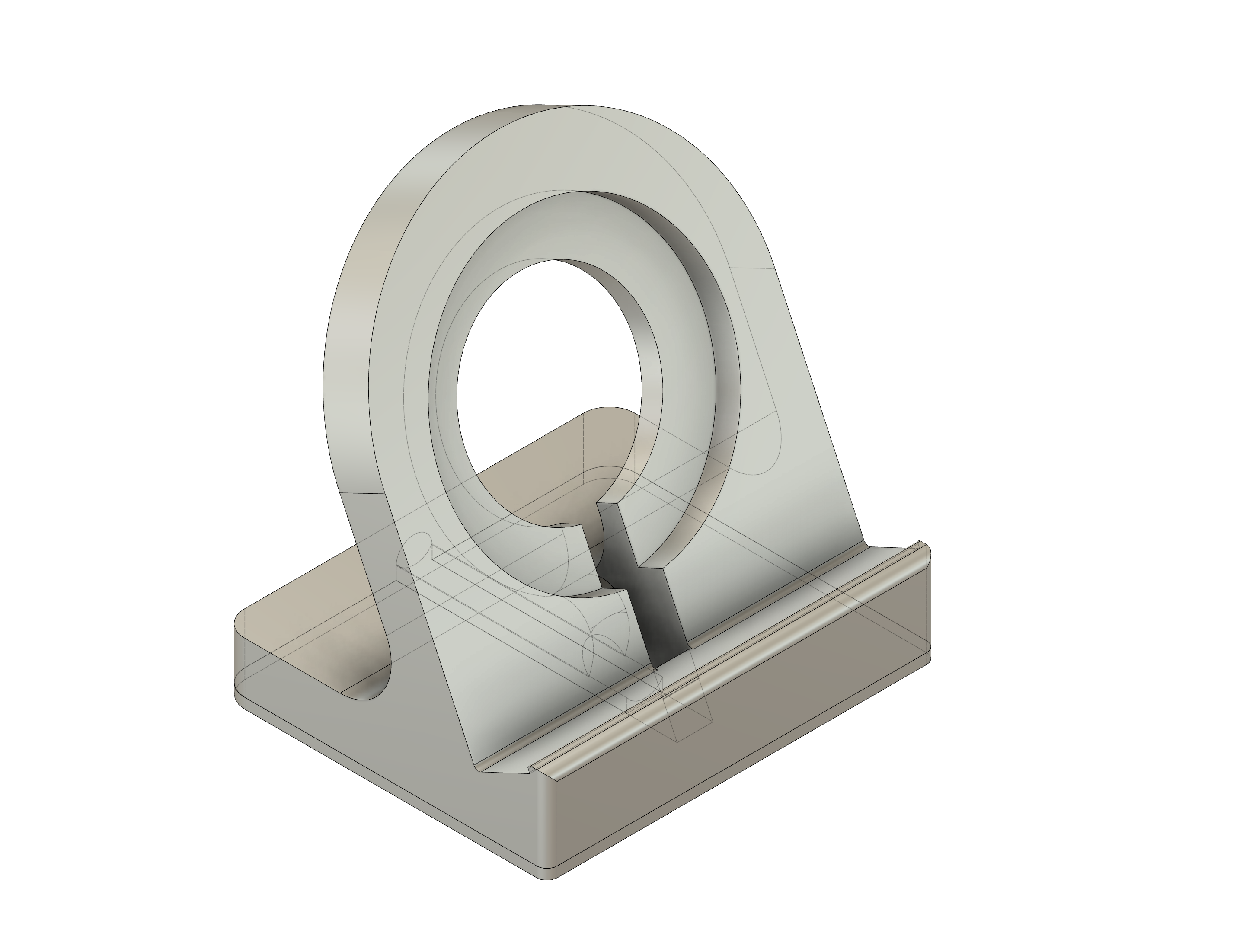 Basic MagSafe Stand for iPhone in Nightstand Mode by MikeM Download