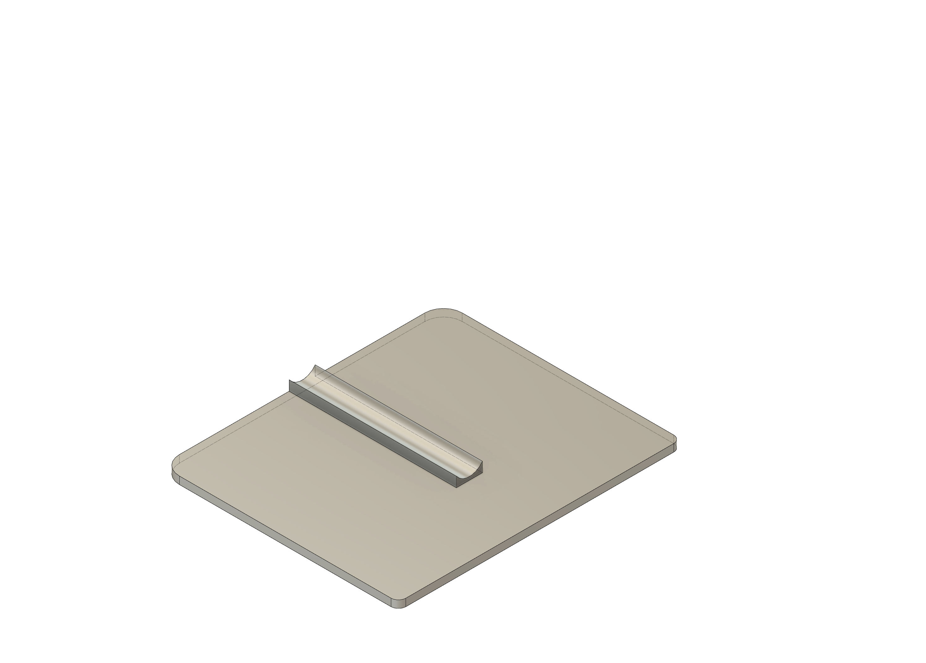 Miniatura 2 do modelo 3D Basic MagSafe Stand for iPhone in Nightstand Mode
