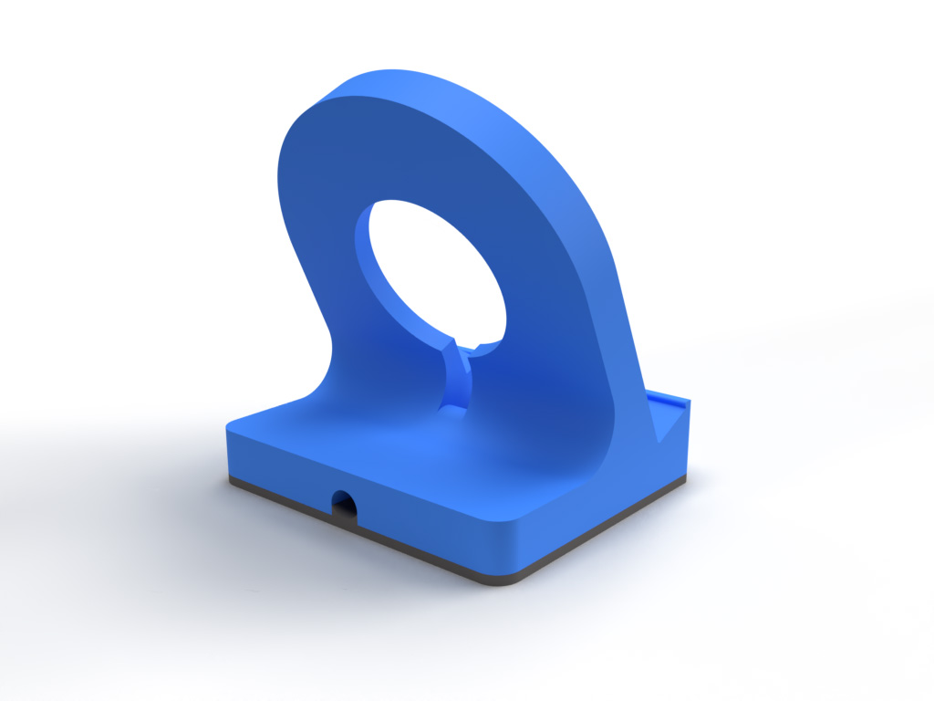Miniatura 4 do modelo 3D Basic MagSafe Stand for iPhone in Nightstand Mode
