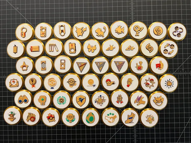 Pokemon Go Achievement Medals