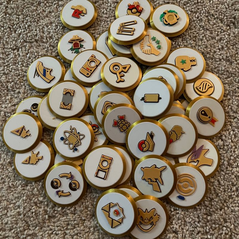 Pokemon Go Achievement Medals by Kurt Richter | Download free STL