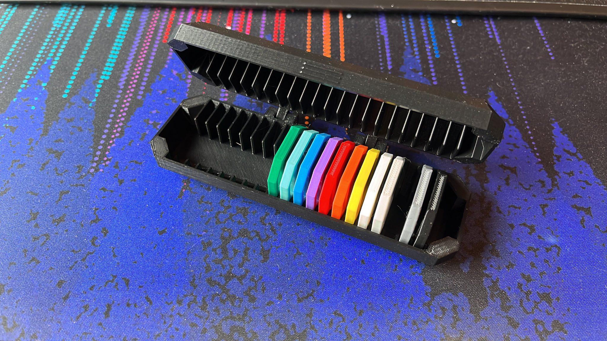 Filament sample box (smaller) | Swatch box | Remix