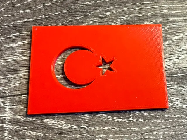 Turkish Flag (Türk bayrağı) - Parametric