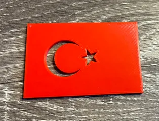 Turkish Flag (Türk bayrağı) - Parametric