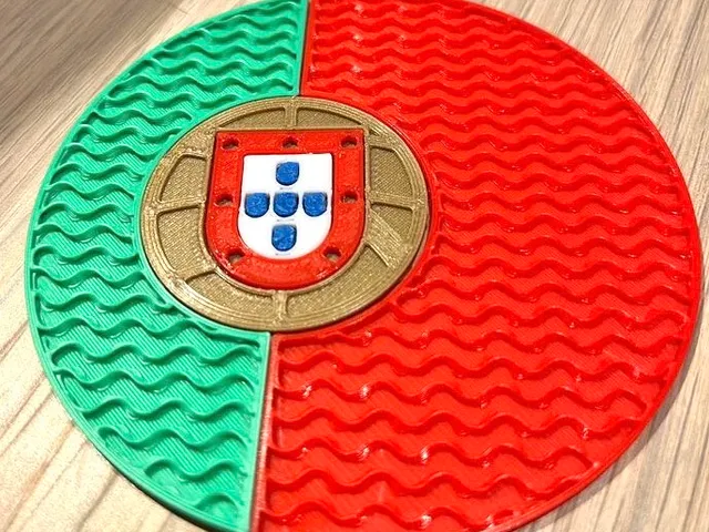 Portugal - Flag Beer Coaster