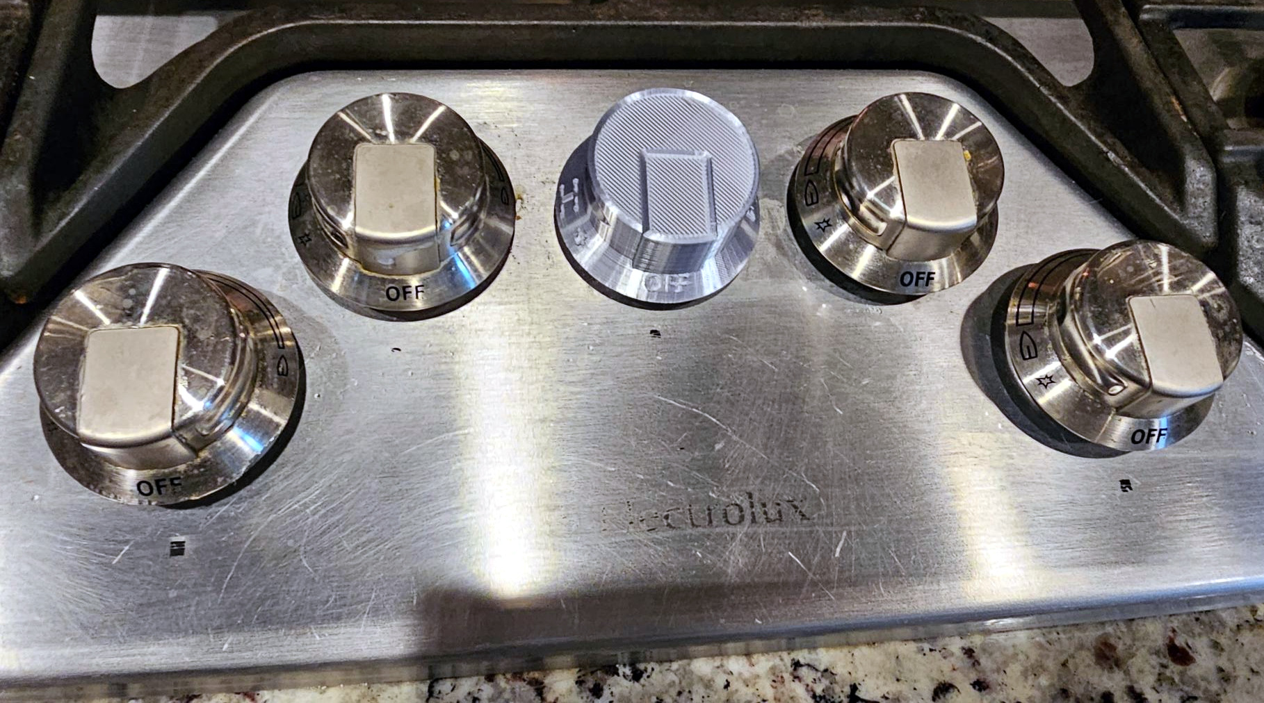 Electrolux Stove Knob Replacement by rlerner Download free STL model