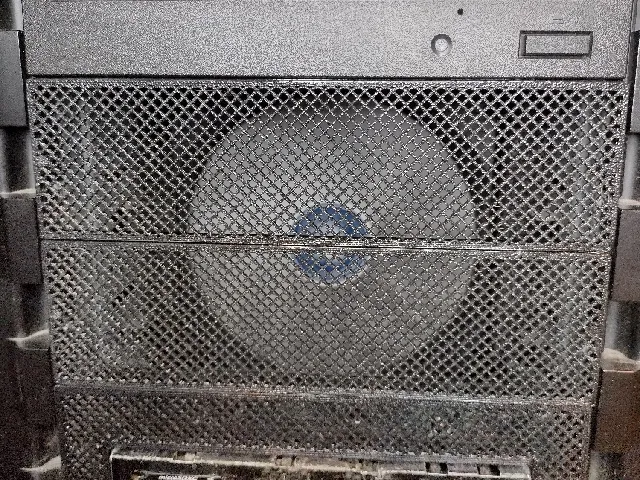 5.25" mesh airflow drive bay cover for PC tower - choose your own mesh pattern