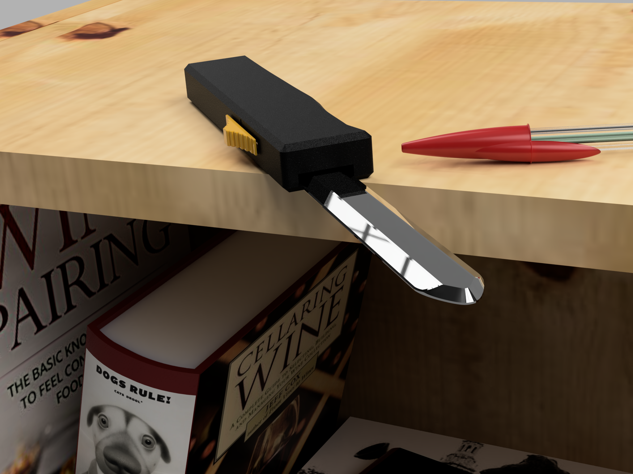 Letter Opener - a remix of "Original OTF (Not Knife) / Comb Fidget Toy"
