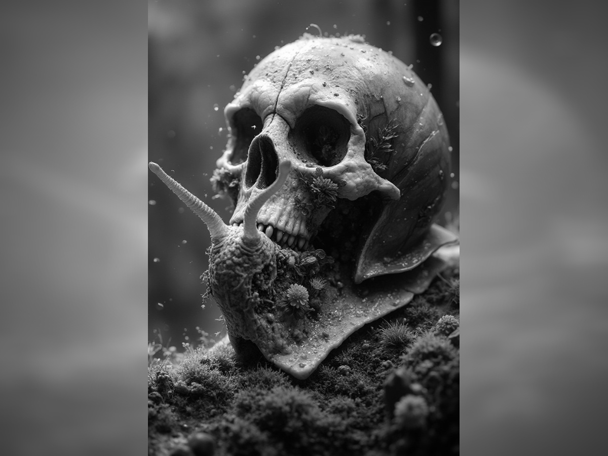Bone Snail Hueforge
