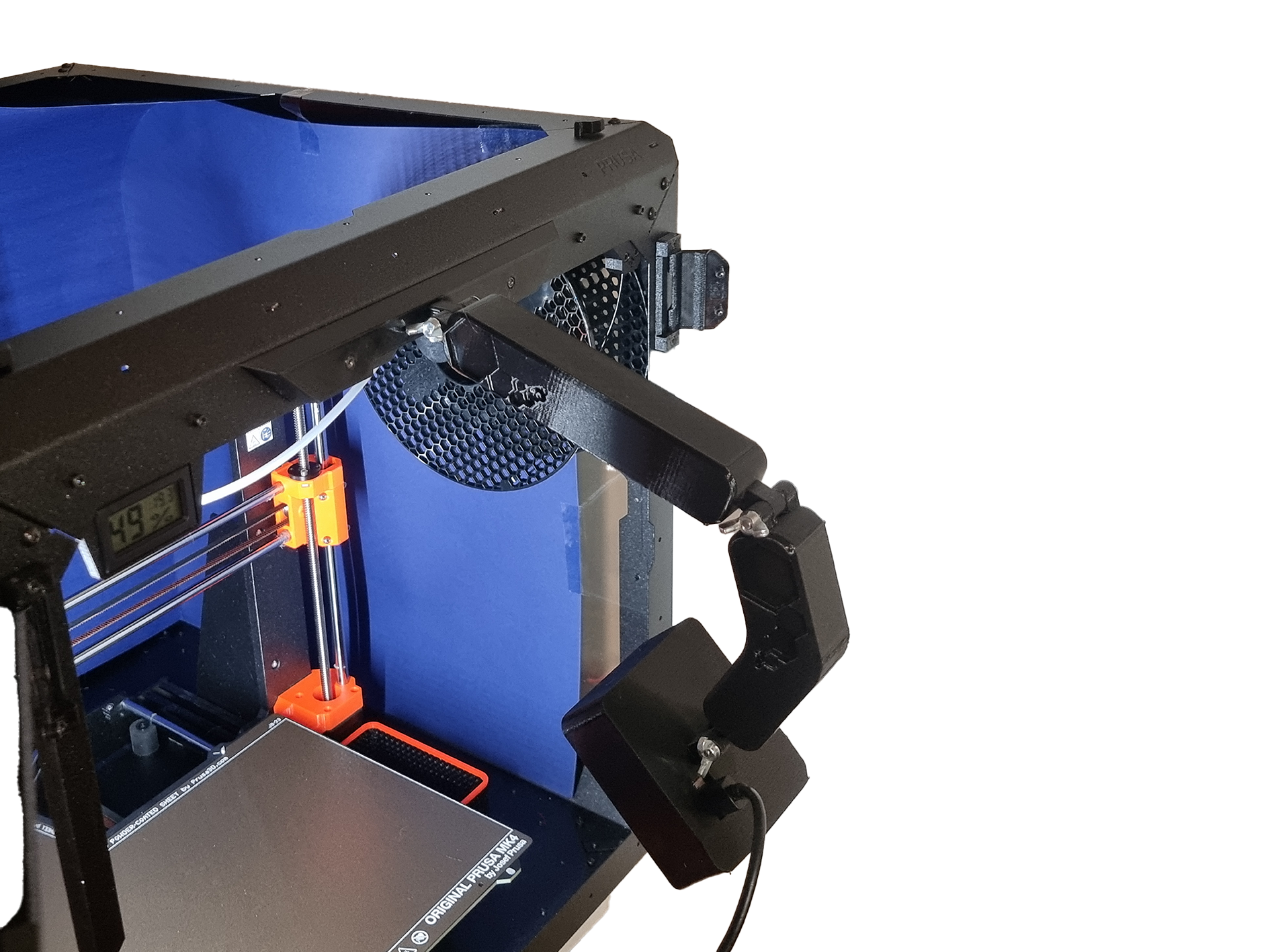 Beagle V2 mount for Original Prusa Enclosure