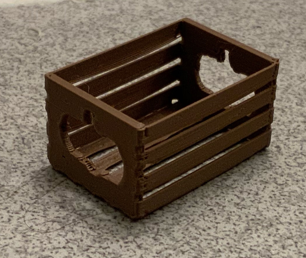 Miniatura 2 do modelo 3D Mini Pumpkin Crate