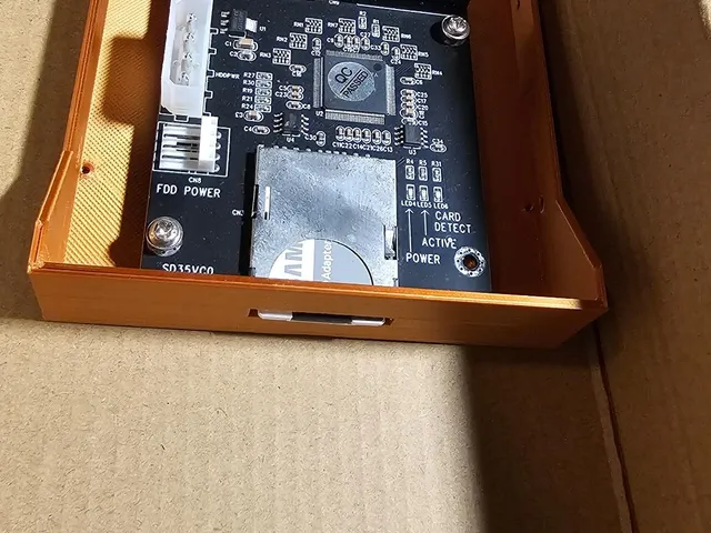 3.5" Floppy Bay SD Card Mount