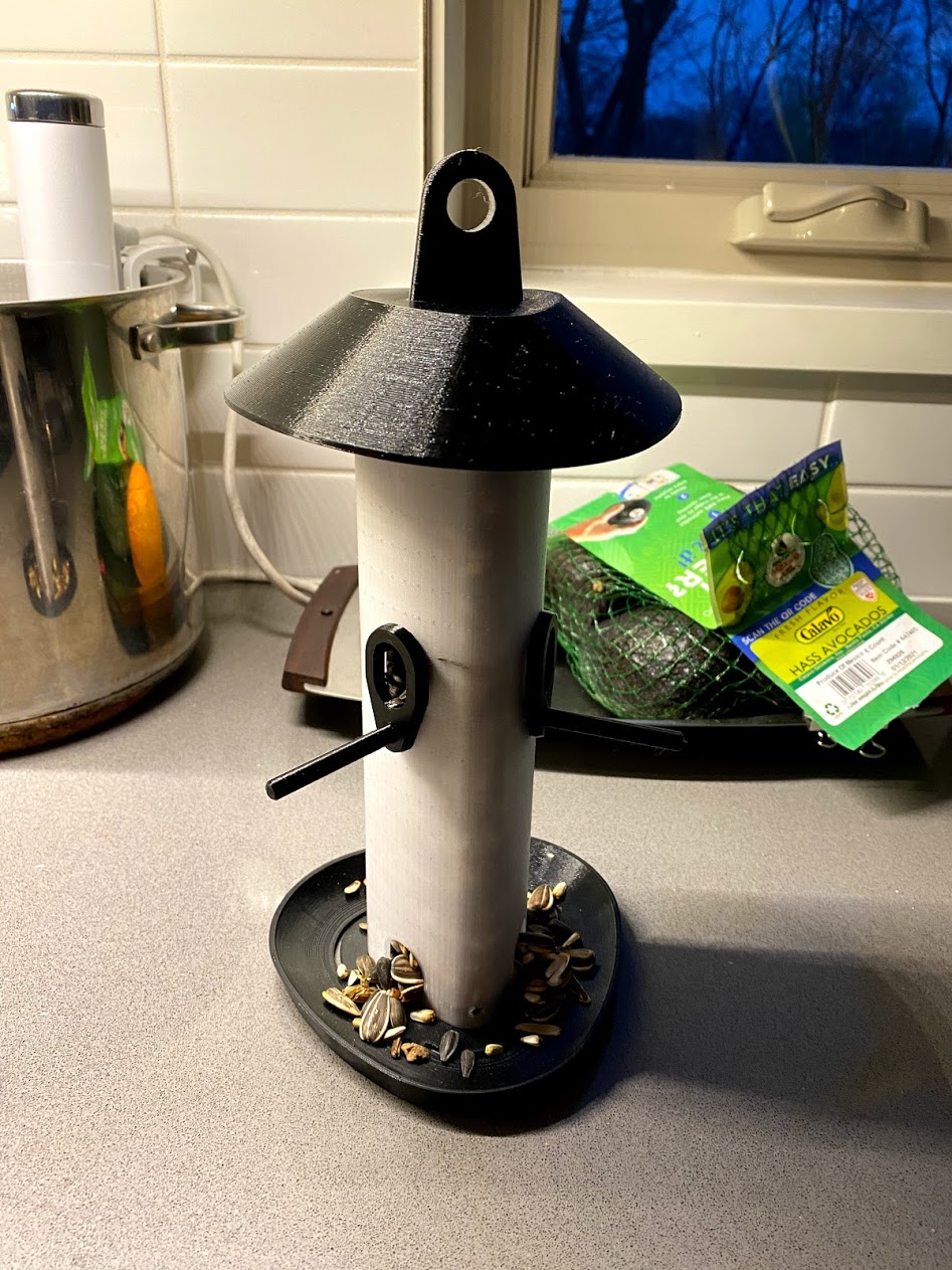 Bird Feeder - 8" Tube Feeder