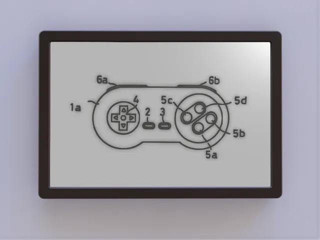 SNES Controller Patent Art