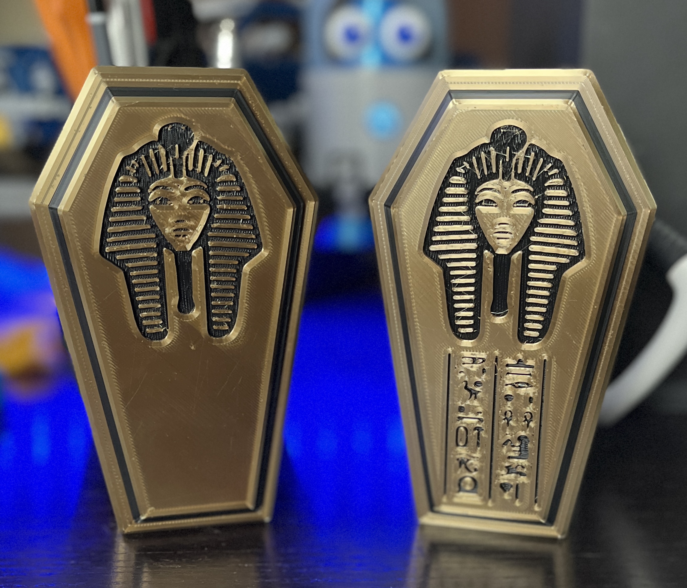 Pharaoh Toppers for Twist Lock Coffin