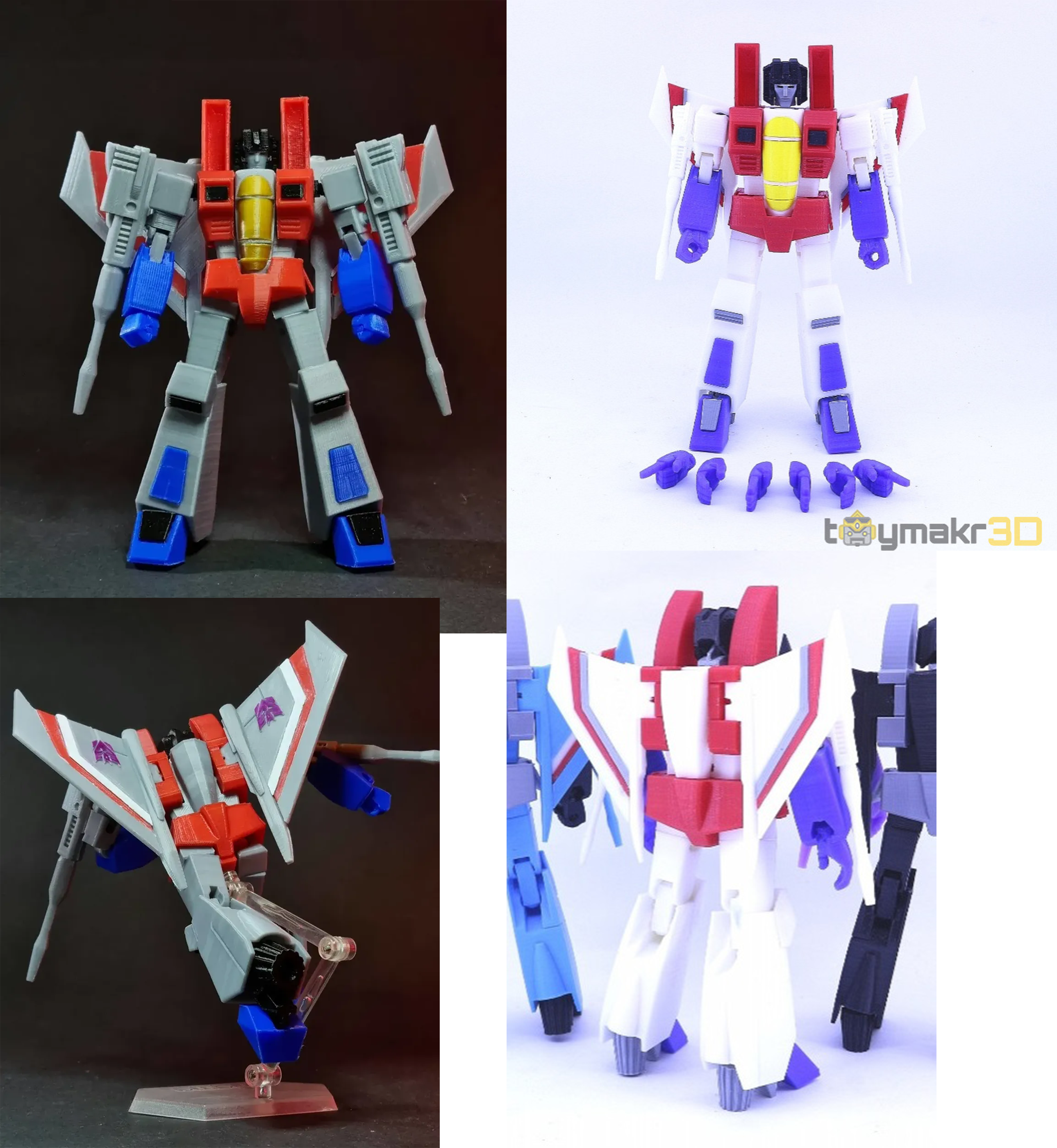 Transformers Devastation Starscream Conversion Kit (FIXED FILES)
