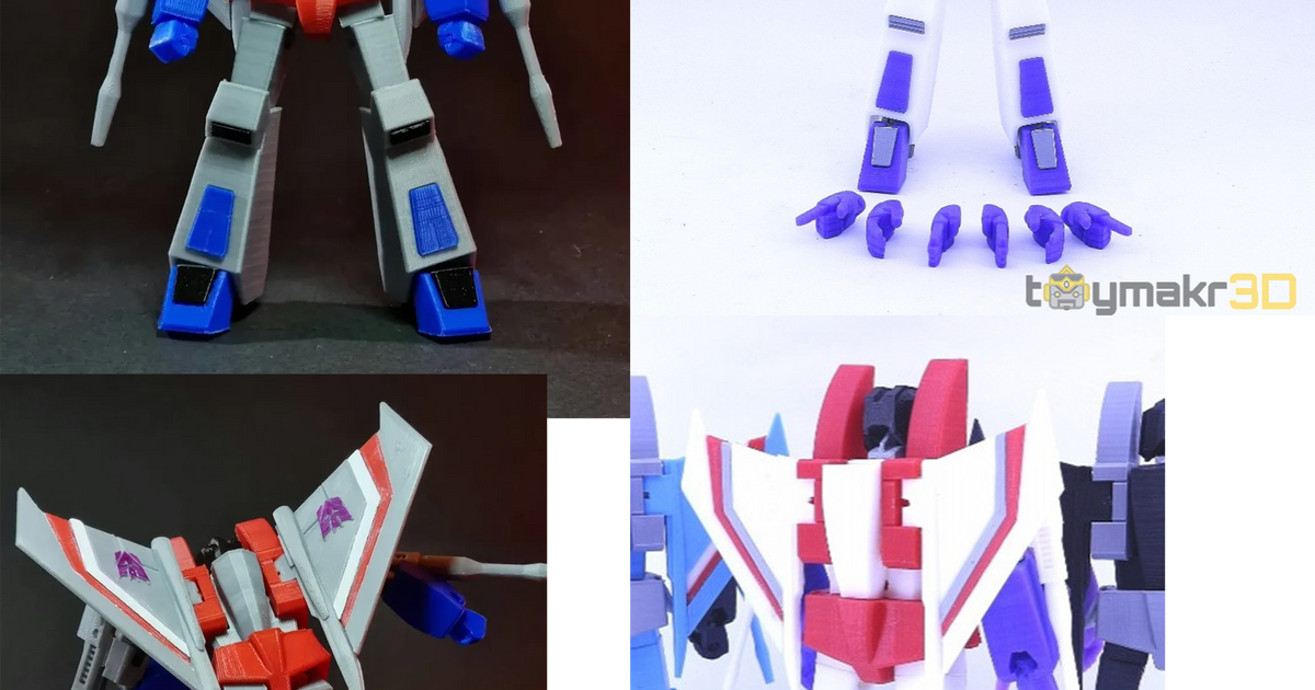 Transformers Devastation Starscream Conversion Kit (FIXED FILES) by