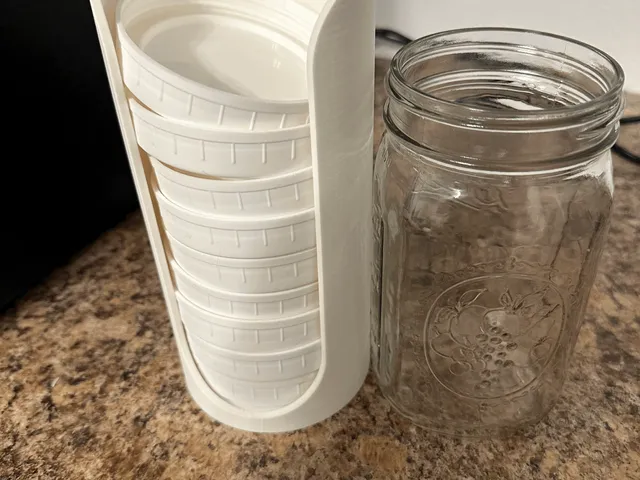Mason Jar Large Lid Holder for Wide Mouth Lids