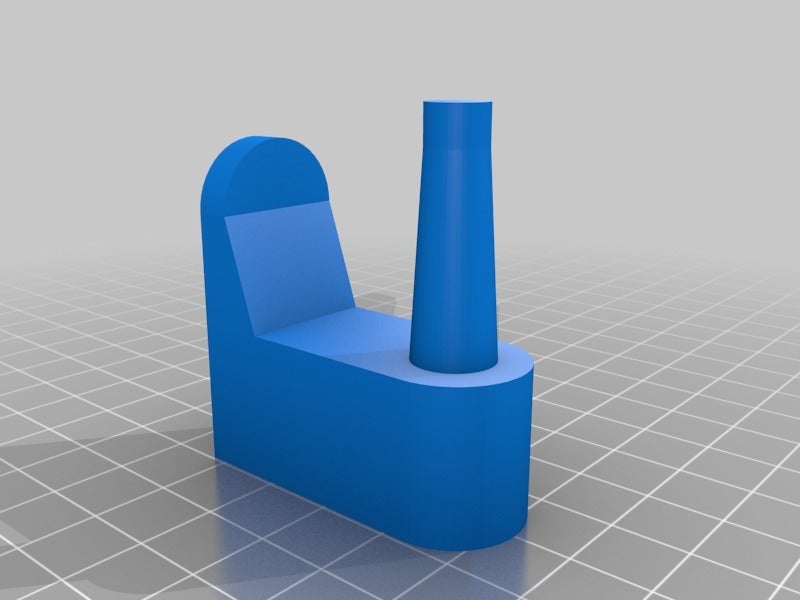 Miniatura 2 do modelo 3D hinged panel mount