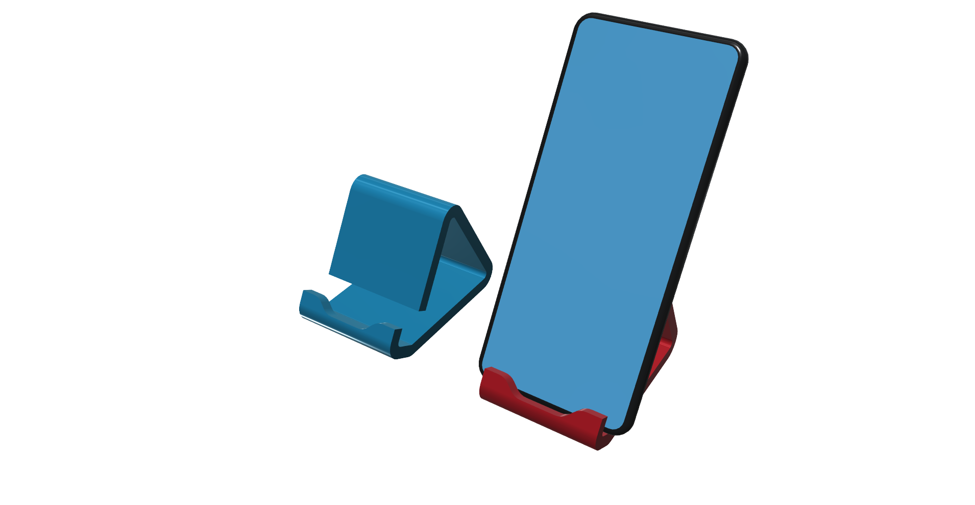 Phone holder by REDZC | Download free STL model | Printables.com