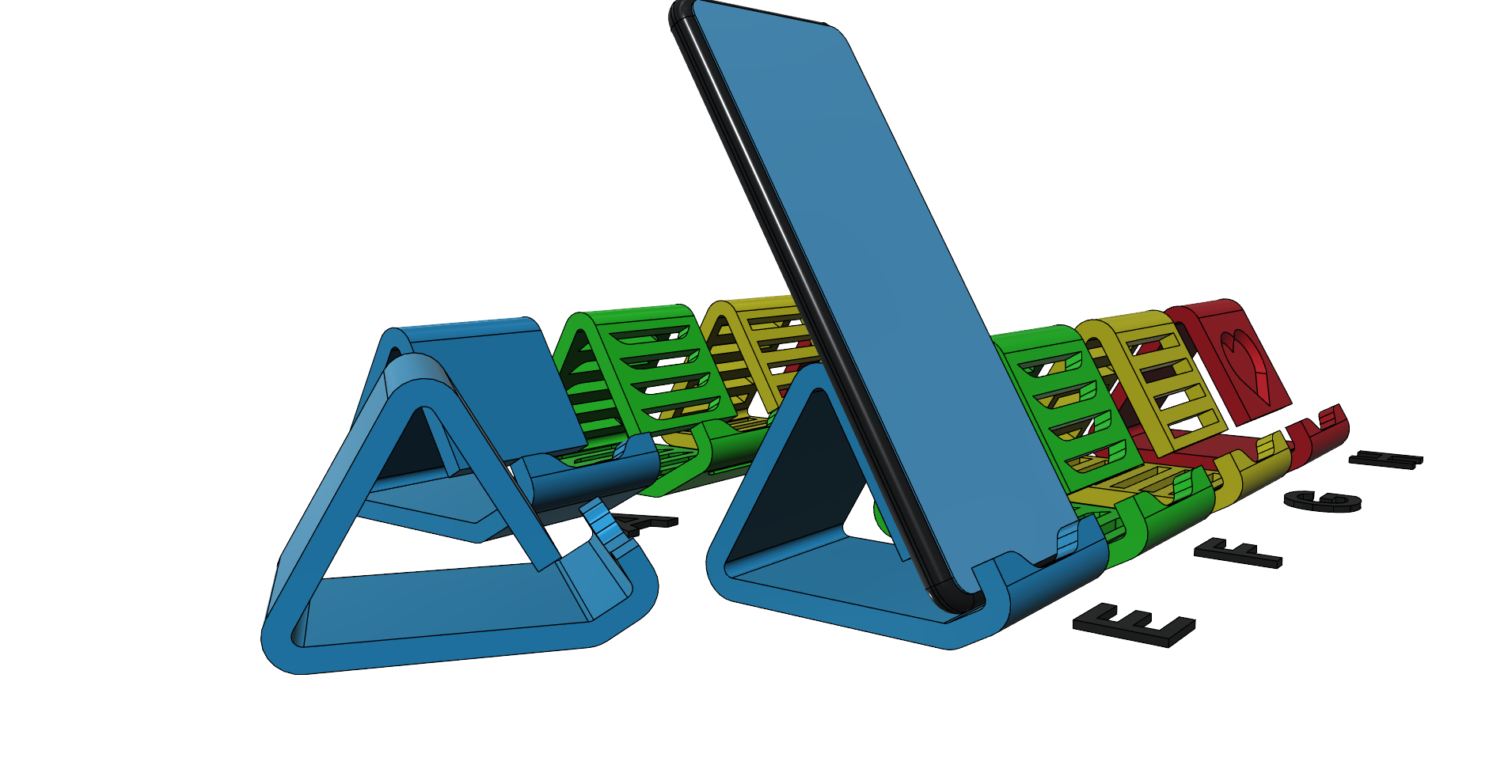 Phone Holder phone holder von REDZC Kostenloses STLModell