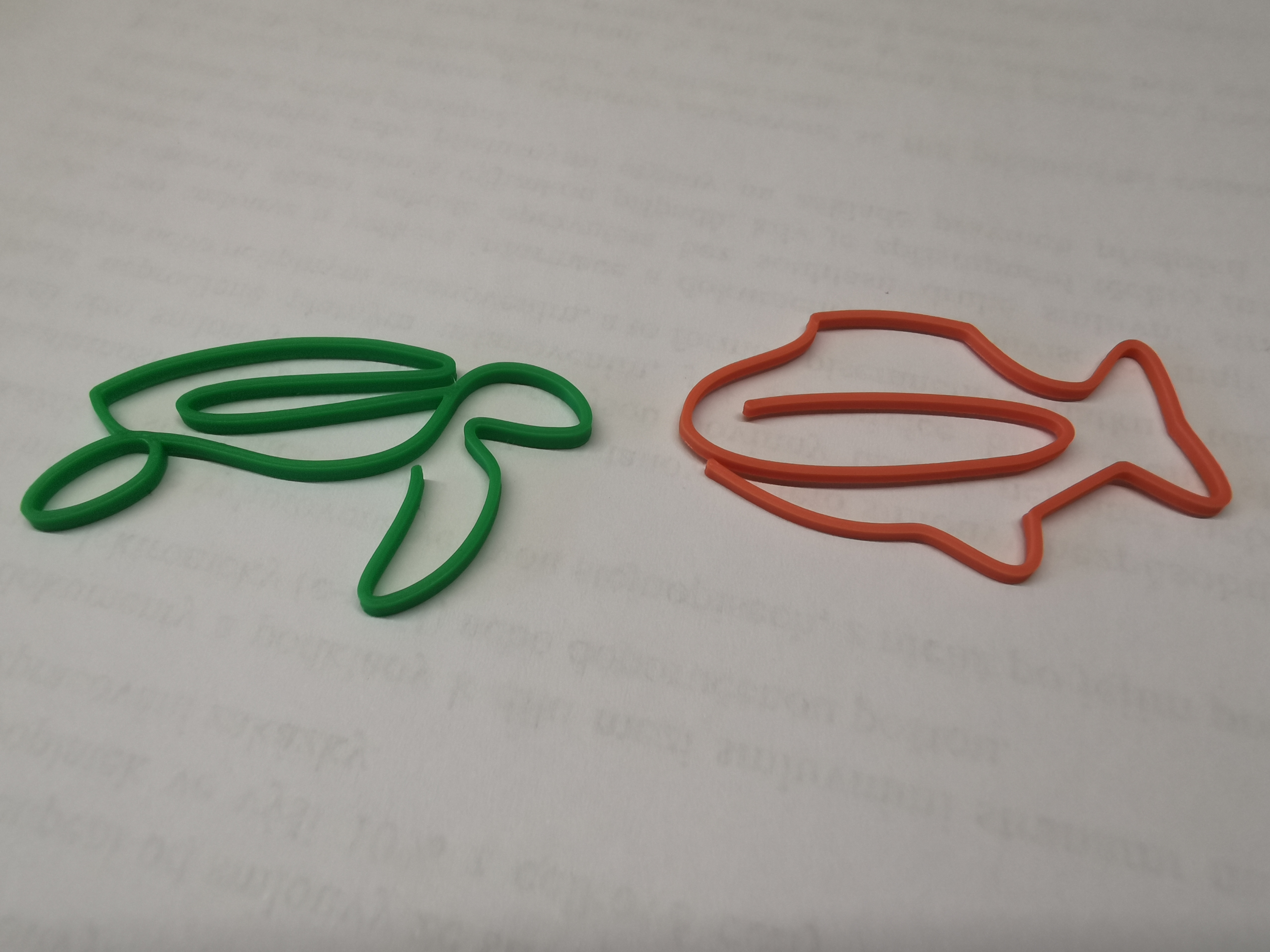 Fishy paper clips