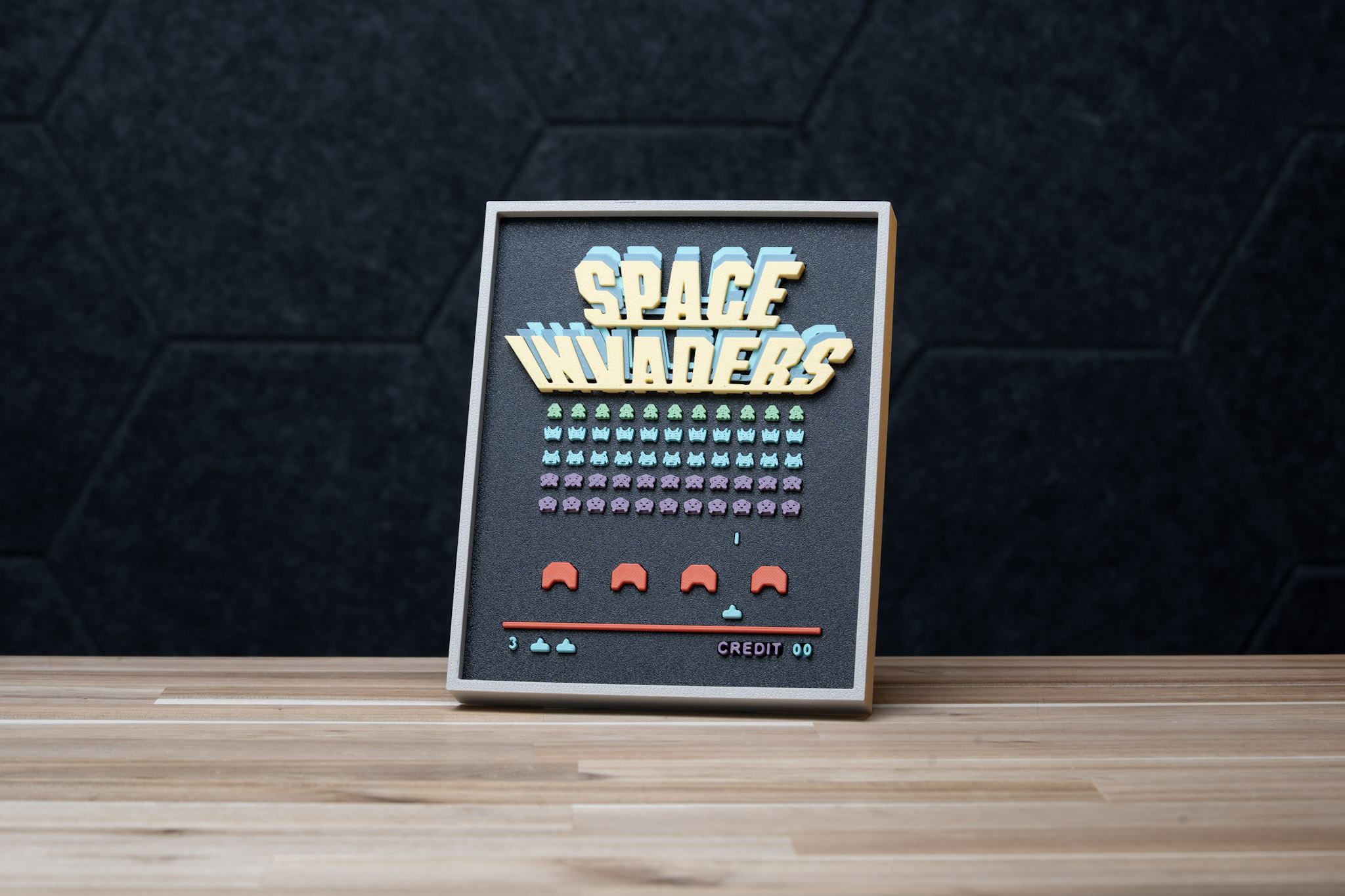 Space Invaders Frame (No Support, No AMS, No Glue)