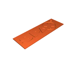 SPAX LOGO by JP design | Download free STL model | Printables.com