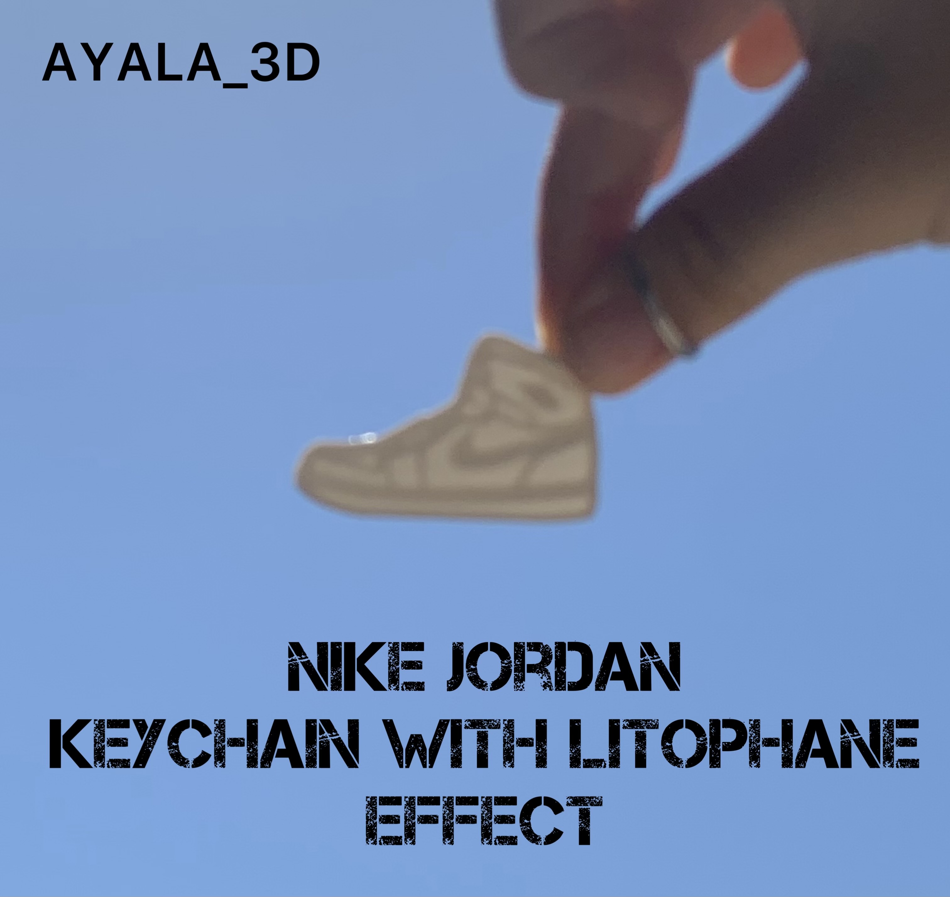 Jordan keychain by AYALA_3D | Download free STL model | Printables.com