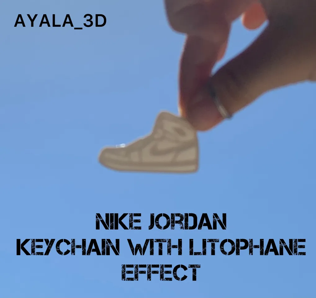 3d Jordan Keychain 